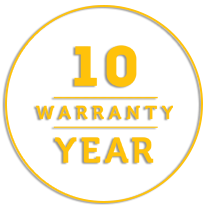 10 Years Warranty